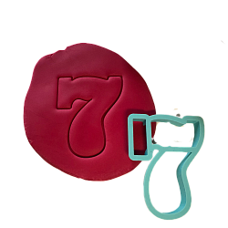 Вырубка для пряников "7" 10 см